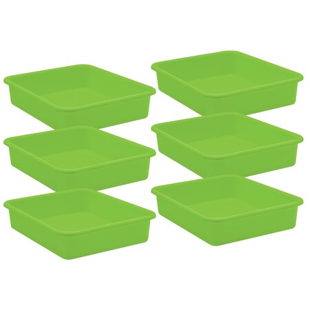 Teacher Created Resources Plastic, Lime Green, 6 PK 20436